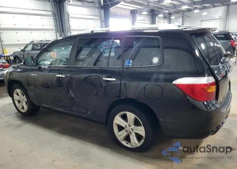 2010 Toyota Highlander Limited from USA, damaged, VIN 5TDDK3EH4AS007527